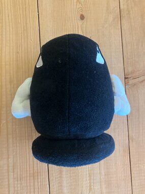 Bullet Bill Super Mario Bros 7" Plushie Nintendo Black